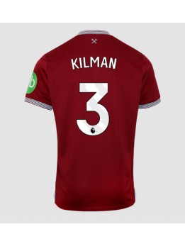 West Ham United Max Kilman #3 Replika Hemmakläder 2025-26 Kortärmad